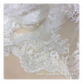 2021 nigerian white bridal lace fabric